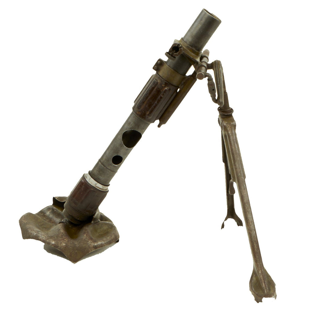Mortar Rsov Original Soviet Russian WWII Model 1940 Display 50mm Mortar - 50-RM 40 ...