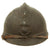 Original Rare French WWI Colonial Infantry & Navy Model 1915 Adrian Steel Helmet Original Items