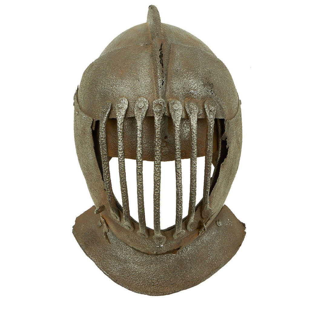Original Relic Condition English 17th Century Siege Helmet from the English Civil War of the 1640s Original Items