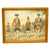 Original Framed Painting of British Red Coat Soldiers as in French & Indian and Revolutionary War Eras Original Items