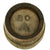 Original British Naval Small Wooden Copper Hoop Brandy Keg Dated 1765 - Broad Arrow & BO Marked Original Items