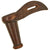 Original British Brown Leather “Lance Boot” for Lancer Troops by A. Ross Co. Ltd - dated 1900 Original Items
