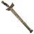 Original Dutch East Indies Kris Dagger with Carved Handle in Scabbard from the Island of Java - circa 1850 Original Items