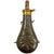 Original Set of 4 British 18th - 19th Century Copper & Brass Powder Flasks - circa 1780 - 1850 Original Items
