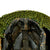 Original British WWII Desert Camouflage Painted MkII Brodie Steel Helmet with Dual Color Helmet Net and Australian Shell Dressing - Dated 1940 Original Items