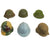 Original And Reproduction British, German, Spanish and French Helmet Lot - 6 Items Original Items