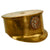 Original U.S. WWI Trench Art Brass 75mm Artillery Shell Visor Cap - dated 1918 Original Items