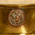 Original U.S. WWI Trench Art Brass 75mm Artillery Shell Visor Cap - dated 1918 Original Items