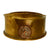 Original U.S. WWI Trench Art Brass 75mm Artillery Shell Visor Cap - dated 1918 Original Items