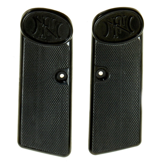 Original Fabrique Nationale FN-1922 Pistol Grip Set - Hard Rubber Original Items