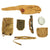 Original U.S. WWII G.I. Field Gear Lot - 7 Items Original Items