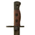 Original British WWII Enfield No.5 Jungle Carbine MkII Bayonet by Elkington & Co. with Scabbard Original Items