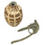 Original U.S. WWII Inert MkII Pineapple Frag. Grenade Painted White for Israeli Use Post-War Original Items