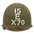 Original WWII U.S. Navy Unit Marked 1942 McCord Front Seam Fixed Bale M1 Helmet with Westinghouse Liner Original Items