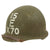 Original WWII U.S. Navy Unit Marked 1942 McCord Front Seam Fixed Bale M1 Helmet with Westinghouse Liner Original Items