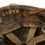 Original U.S. WWII 1944 Captain's M1 Schlueter Swivel Bale Front Seam Helmet with Matching Firestone Liner Original Items