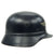 Original German WWII Luftschutz Civil Air Defense Beaded M35 Helmet marked Q62 Original Items