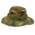Original U.S. Vietnam War Direct Embroider Lime Green Dominant ERDL Boonie Hat with Veteran Personalization Original Items