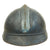 Original French WWI Early Issue Model 1915 Adrian Helmet in Horizon Blue with RF Badge Original Items