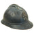 Original French WWI Early Issue Model 1915 Adrian Helmet in Horizon Blue with RF Badge Original Items