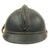 Original French WWI Model 1915 Adrian Helmet with RF Field Medical Personnel Badge - Horizon Blue Original Items