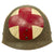 Original U.S. WWII Medic M1 Helmet Liner by Firestone Rubber with Sweatband Original Items