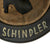 Original German WWII Named Beaded M35 NSDAP Double Decal Civic Police Steel Helmet - marked NS64 Original Items