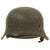 Original German WWII M42 Army Heer Helmet with 56cm Liner & Chinstrap - stamped hkp64 Original Items