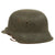 Original German WWII M42 Army Heer Helmet with 56cm Liner & Chinstrap - stamped hkp64 Original Items
