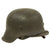 Original German WWII M42 Army Heer Helmet with 56cm Liner & Chinstrap - stamped hkp64 Original Items