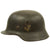 Original German WWII Service Used M40 Single Decal Army Heer Helmet with 57cm Liner - ET64 Original Items