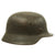 Original German WWII Service Used M40 Single Decal Army Heer Helmet with 57cm Liner - ET64 Original Items