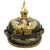 Original and Complete Imperial German WWI Grand Duchy of Baden M1895 Line Infantry Pickelhaube Helmet Original Items