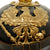 Original German WWI Named Prussian M1895 Artillery Gilded Pickelhaube Helmet - Kugelhelm Original Items