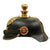 Original German WWI Named Prussian M1895 Artillery Gilded Pickelhaube Helmet - Kugelhelm Original Items