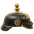 Original German WWI Named Prussian M1895 Artillery Gilded Pickelhaube Helmet - Kugelhelm Original Items