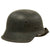 Original German WWII M42 Single Decal Luftwaffe Helmet with 53cm Liner & Chinstrap - ckl60 Original Items