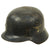 Original German WWII 1939 dated “Droop-Tail” Luftwaffe M35 Double Decal Steel Helmet - marked ET64 Original Items