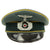 Original German WWII Army Heer Cavalry EM & NCO Schirmmütze Visor Cap Original Items