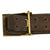 Original Imperial German WWI Prussian M1895 Belt with "Gott Mit Uns" Brass Belt Buckle Original Items