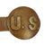 Original U.S. WWI Army Eagle Snap Model 1910 Mills U.S. Garrison Belt Dated 1914 Original Items