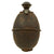 Original German WWII Model 39 Inert Egg Hand Grenade with 1944 dated Fuze - Eierhandgranate Original Items