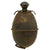 Original German WWII Model 39 Inert Egg Hand Grenade with 1944 dated Fuze - Eierhandgranate Original Items
