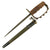 Original U.S. WWI M1917 Trench Knife by L.F. & C. dated 1917 with Replica Scabbard Original Items