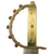 Original U.S. WWII Theatre Made Knuckle Knife with Large "Bowie" Blade & Bone Grips Original Items