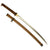 Original WWII Japanese Army Officer P-1944 Rinji Seikishi Shin-Gunto Katana Sword by TOSHIHARU - Dated 1945 Original Items