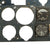 German WWII Luftwaffe Me 109 Bf 109 Replica Cockpit Instrument Panel with Original and Reproduction Gauges Original Items