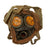 Original Imperial German WWI M1917 Ledermaske Gas Mask with Can & Filter  - Dated 1917 Original Items