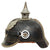 Original Imperial German WWI Prussian EM/NCO Infantry M1915 Pickelhaube Spiked Helmet Original Items