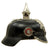 Original German WWI Prussian M1895 Line Infantry Enlisted Man's Pickelhaube Spiked Helmet Original Items